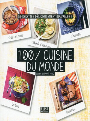 cover image of 100 % cuisine du monde